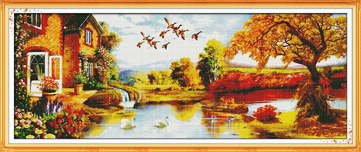 River Cross Stitch Kits F356