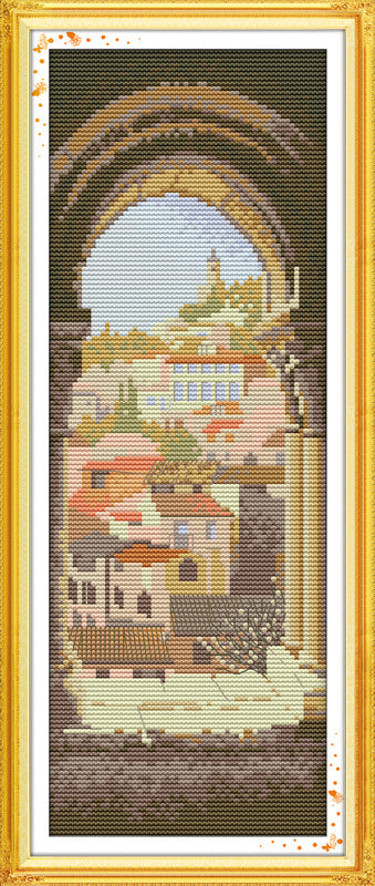 Architecture Cross Stitch Kits F366