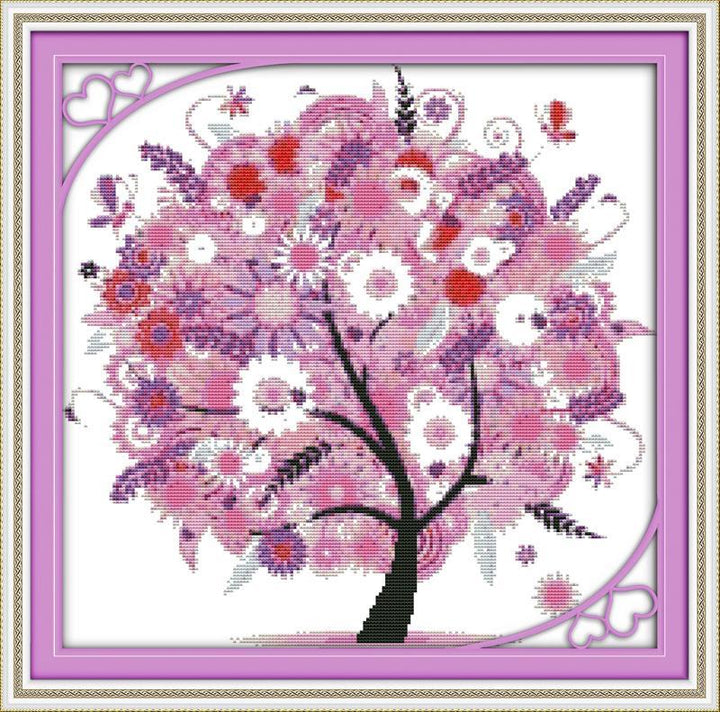 Tree Cross Stitch Kits F370