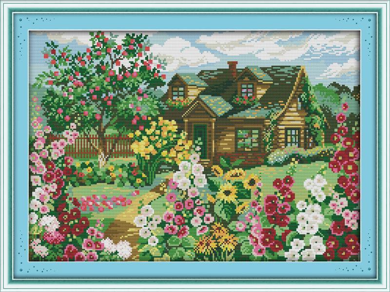 Garden Cross Stitch Kits F386