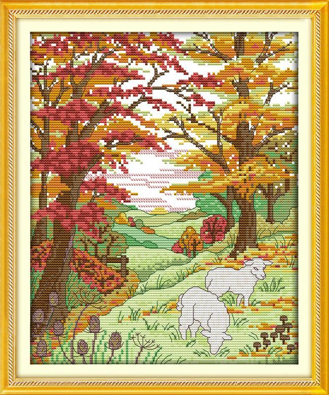 Autumn Cross Stitch Kits F394