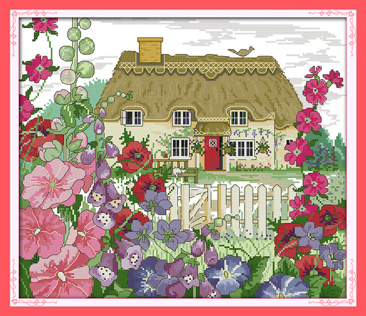 Log Cabin Cross Stitch Kits F397