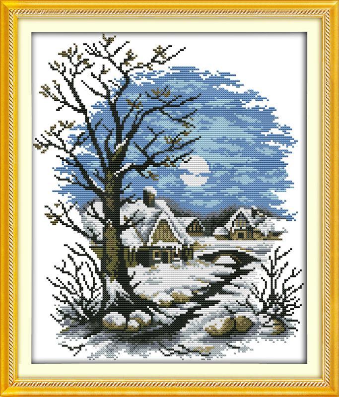 Snow Cross Stitch Kits F433