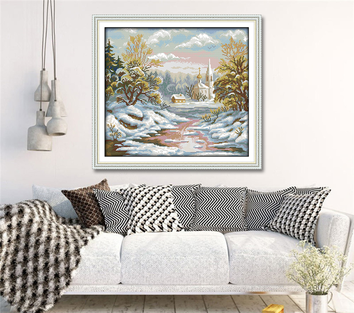 Winter Cross Stitch Kits F439