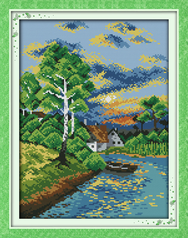 River Cross Stitch Kits F448