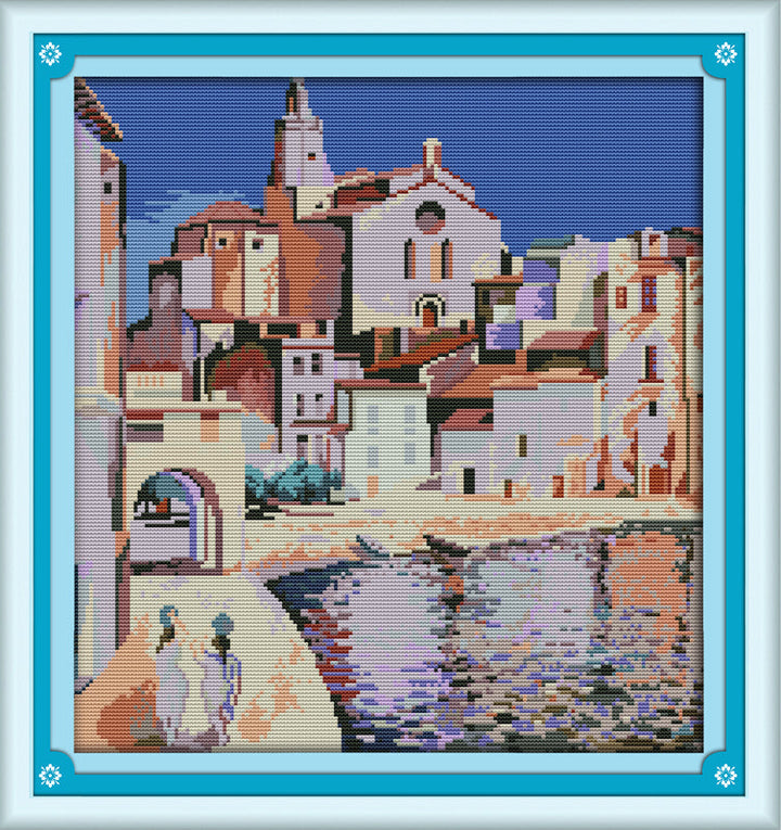 Architecture Cross Stitch Kits F453