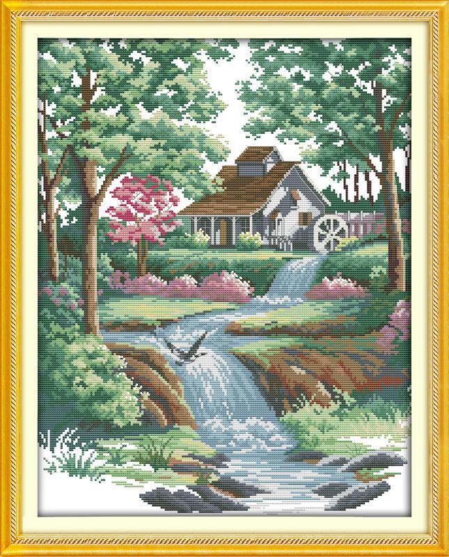 River Cross Stitch Kits F455