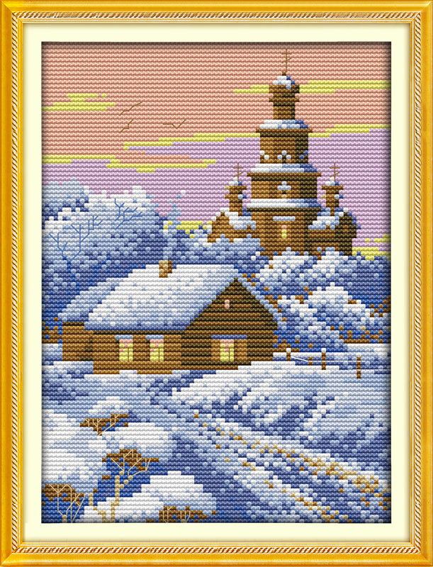 Snow Cross Stitch Kits F460