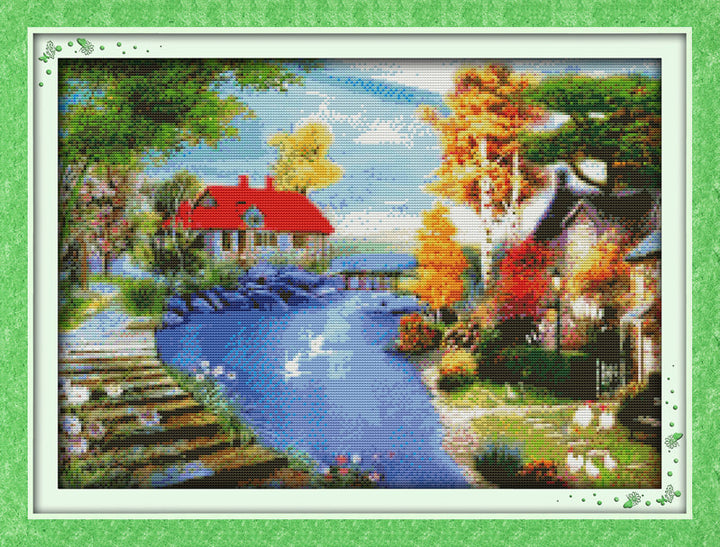 River Cross Stitch Kits F462