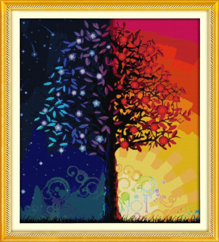 Tree Cross Stitch Kits F485