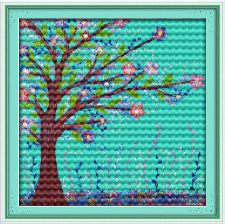 Tree Cross Stitch Kits F510