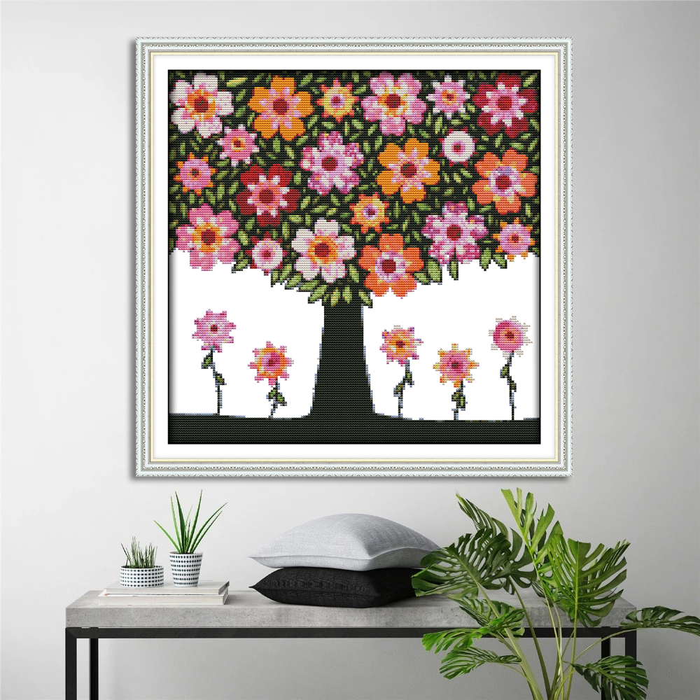 Tree Cross Stitch Kits F511