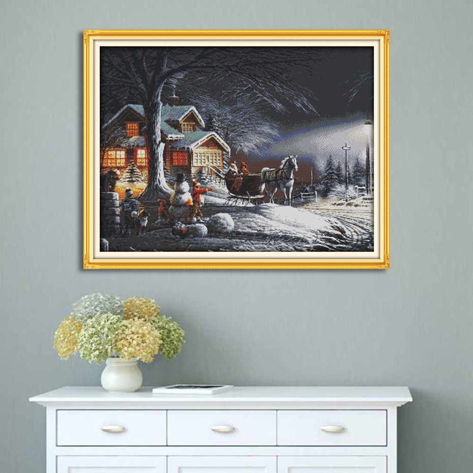 Winter Cross Stitch Kits F519