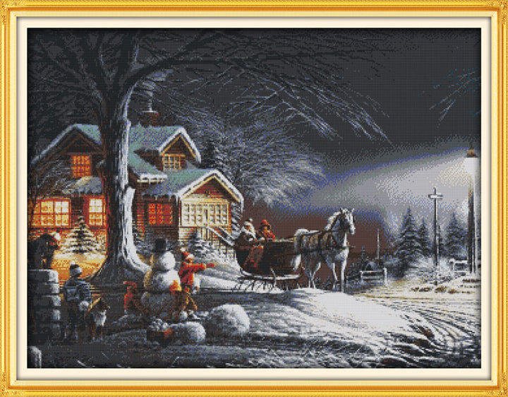 Winter Cross Stitch Kits F519