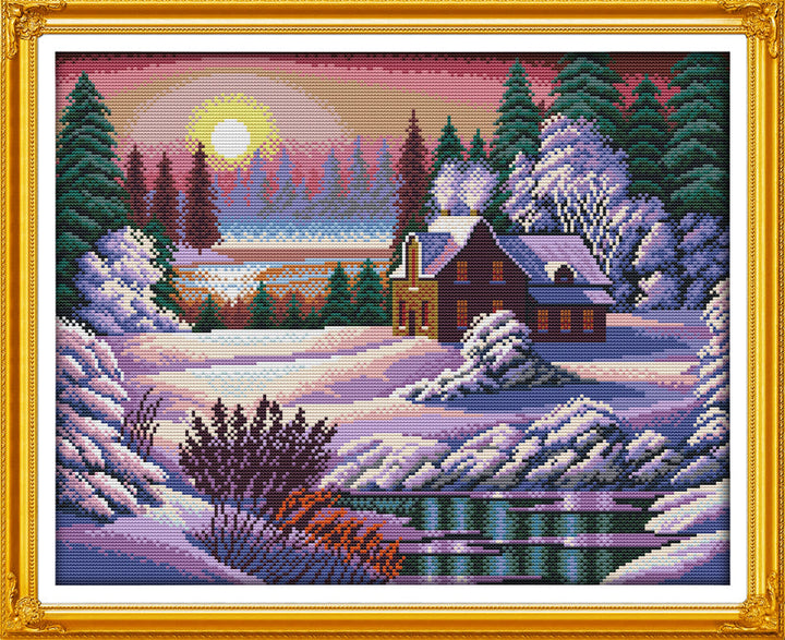 Winter Cross Stitch Kits F529