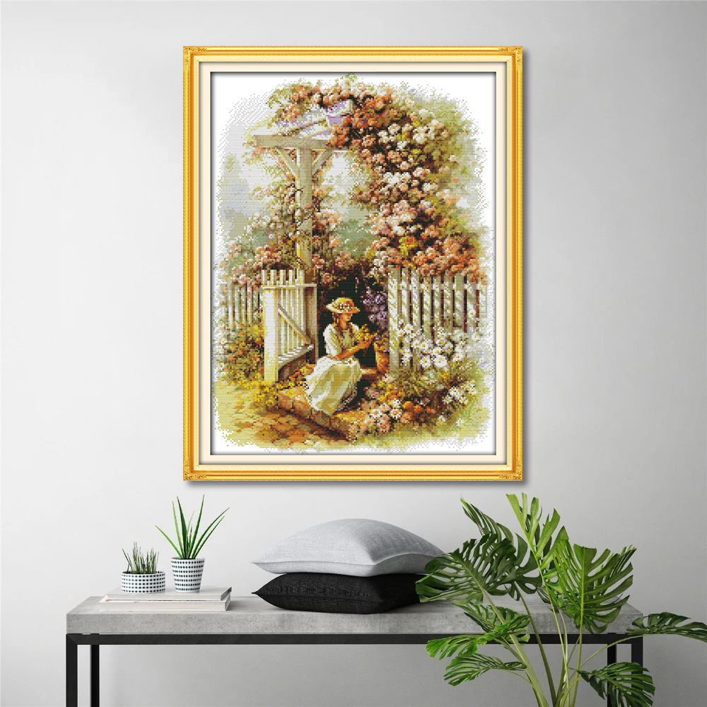 Garden Cross Stitch Kits F544