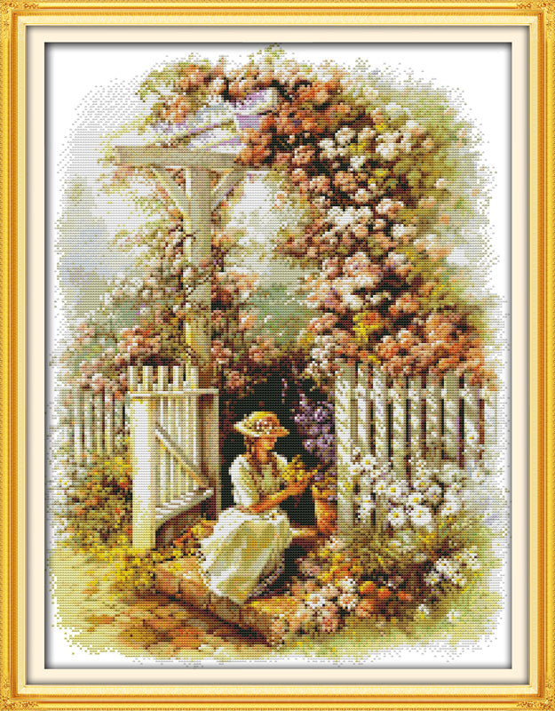 Garden Cross Stitch Kits F544