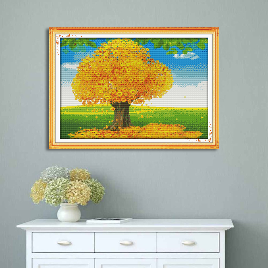 Tree Cross Stitch Kits F550