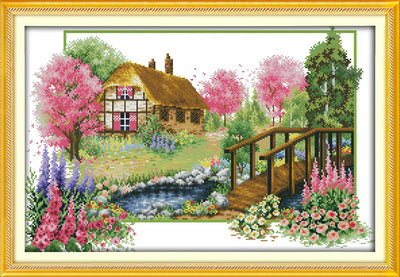 Spring Cross Stitch Kits F558