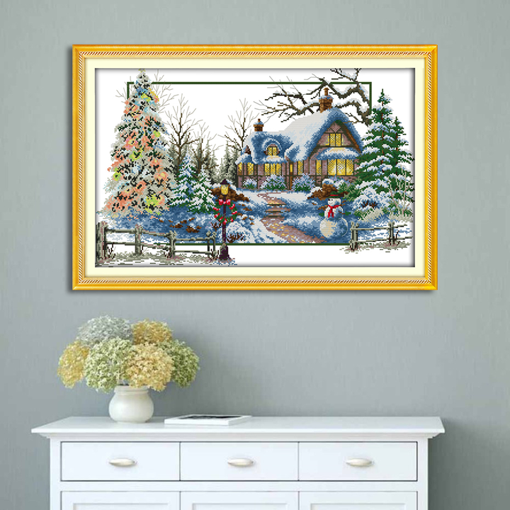 Winter Cross Stitch Kits F561