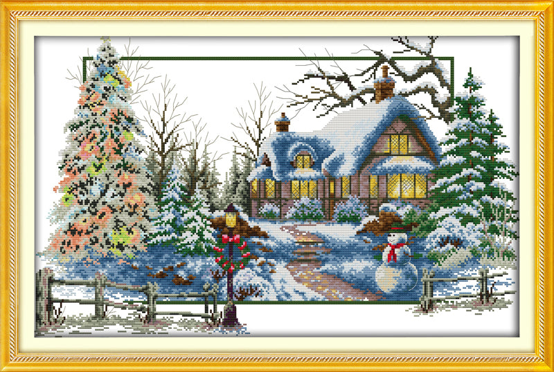 Winter Cross Stitch Kits F561