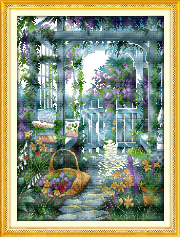 Garden Cross Stitch Kits F570