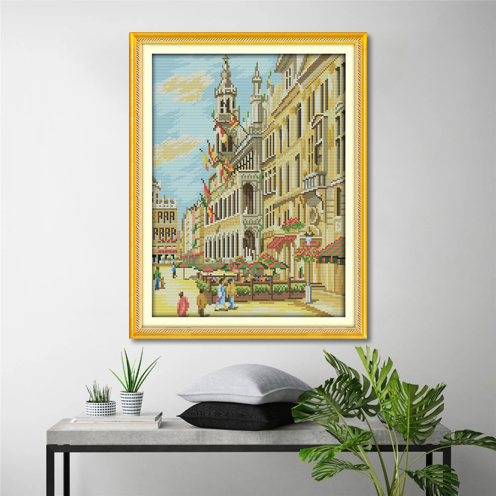 Architecture Cross Stitch Kits F573