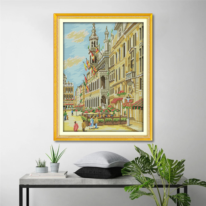 Architecture Cross Stitch Kits F573