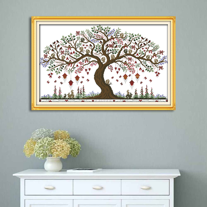 Tree Cross Stitch Kits F608