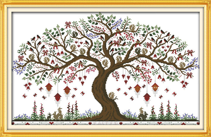 Tree Cross Stitch Kits F608