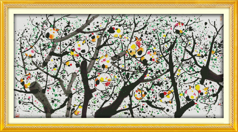 Tree Cross Stitch Kits F630