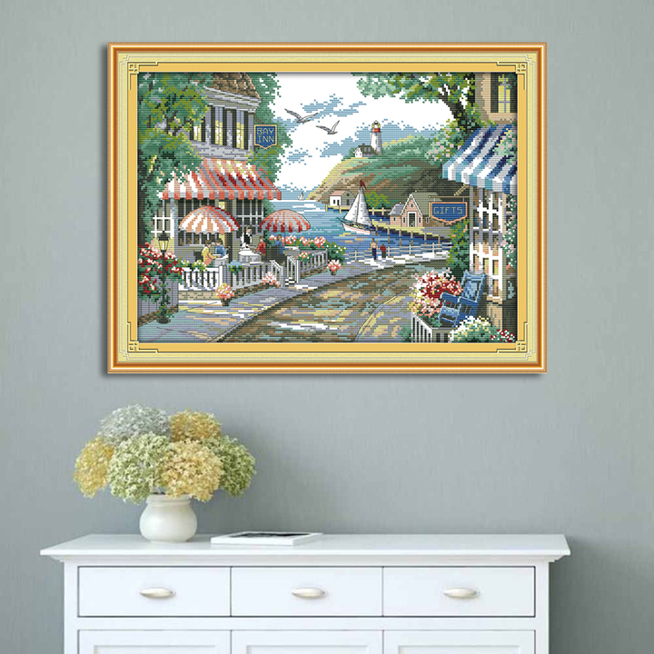 Town Cross Stitch Kits F645