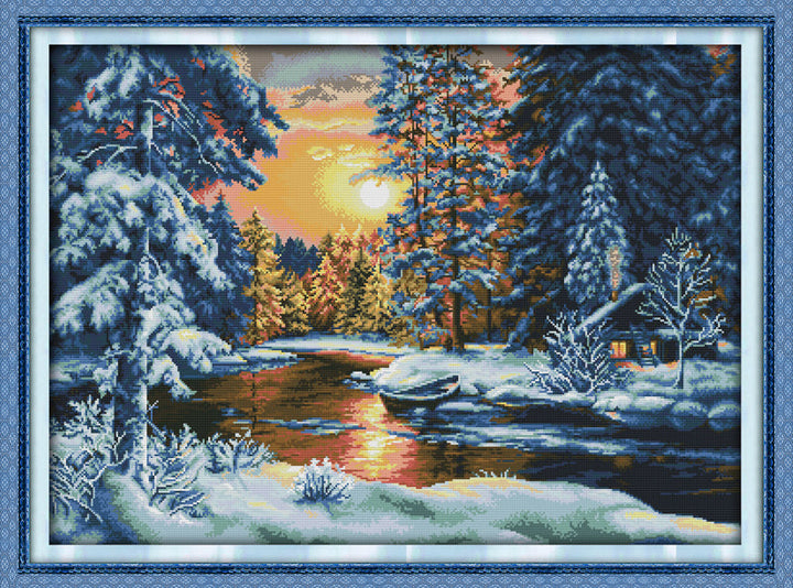 Winter Cross Stitch Kits F686