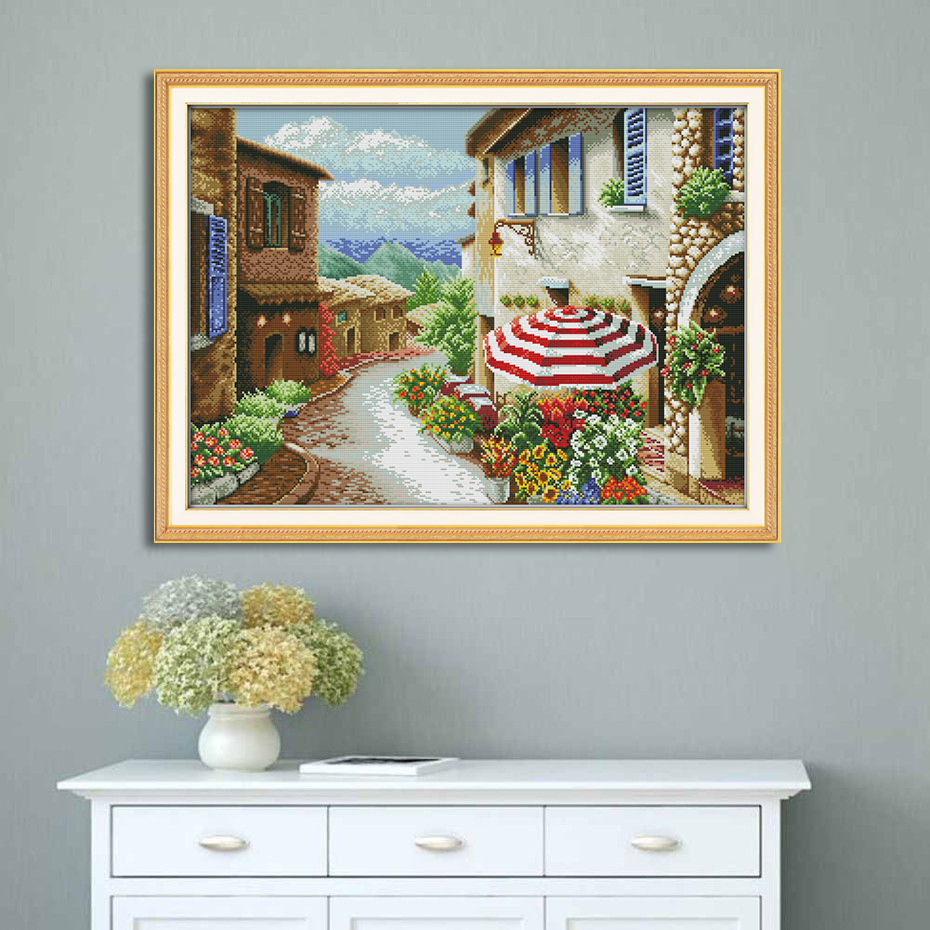 Town Cross Stitch Kits F690