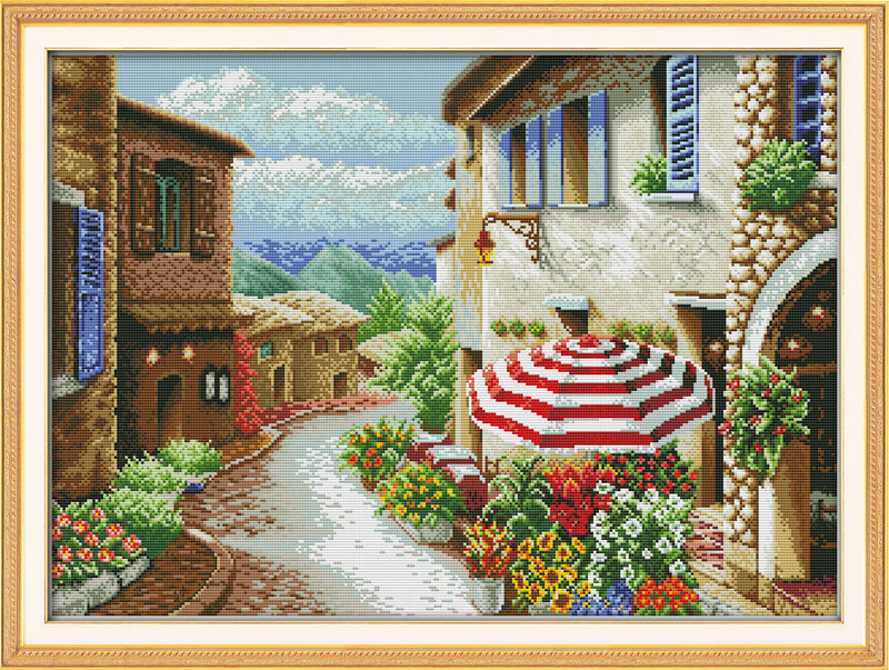 Town Cross Stitch Kits F690