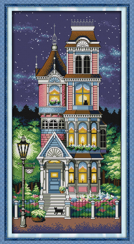 Architecture Cross Stitch Kits F706