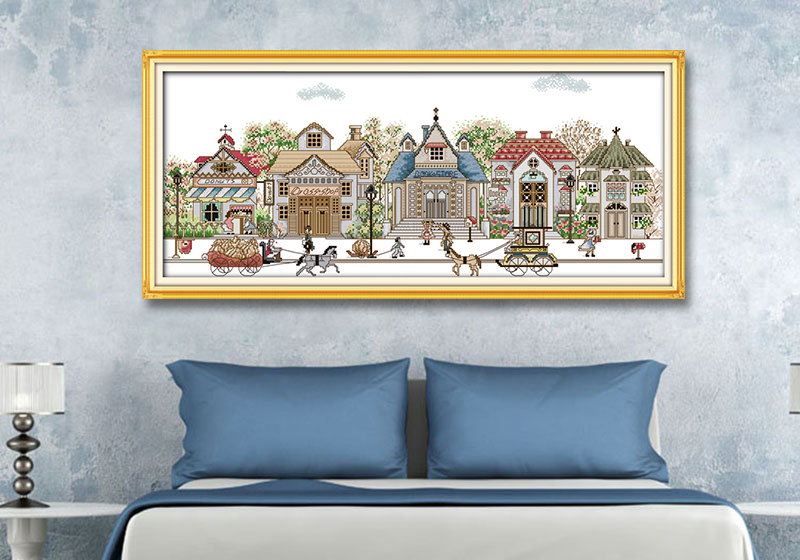 Architecture Cross Stitch Kits F711