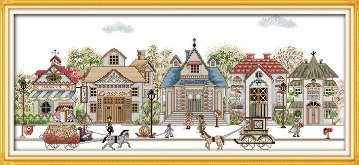 Architecture Cross Stitch Kits F711