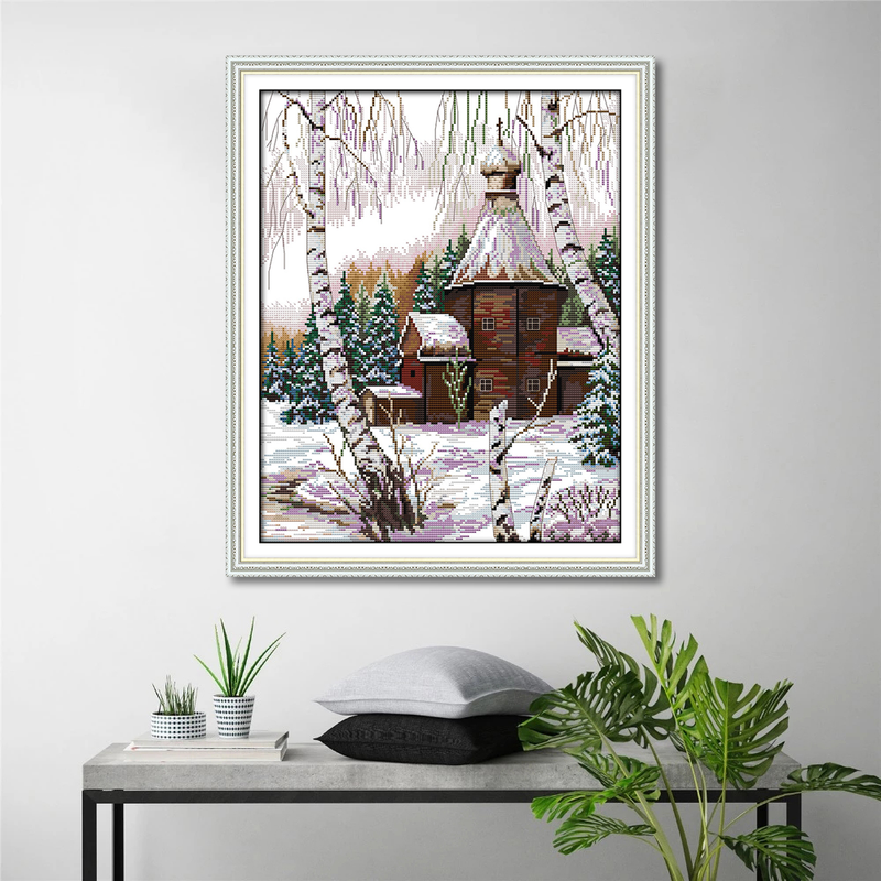 Winter Cross Stitch Kits F726