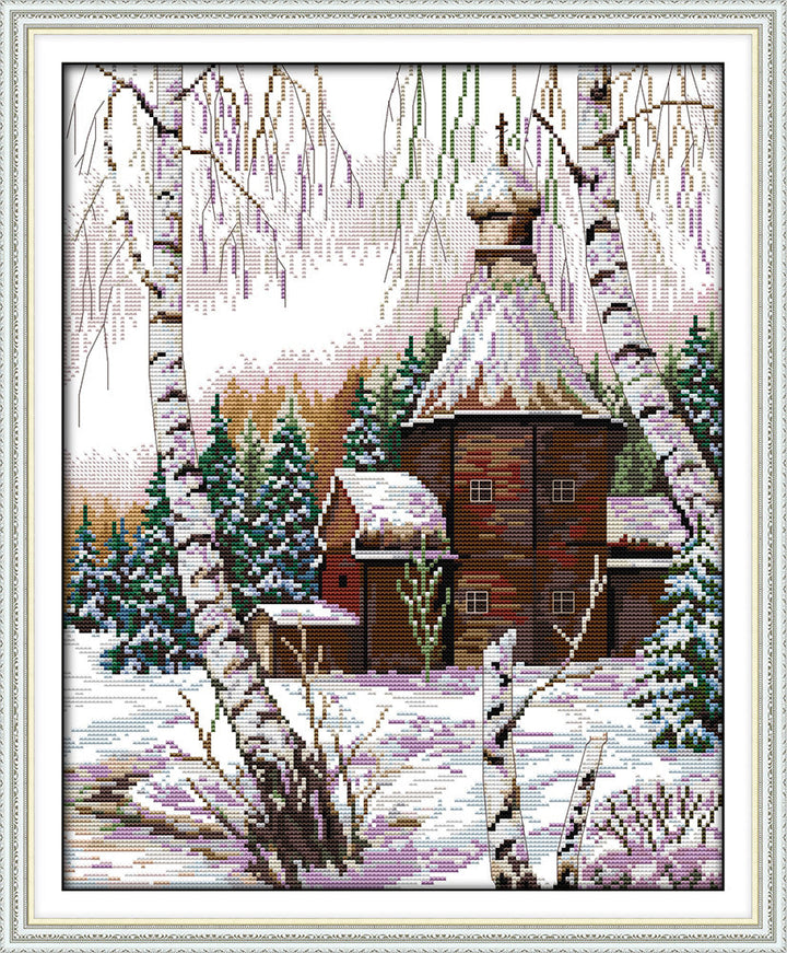 Winter Cross Stitch Kits F726