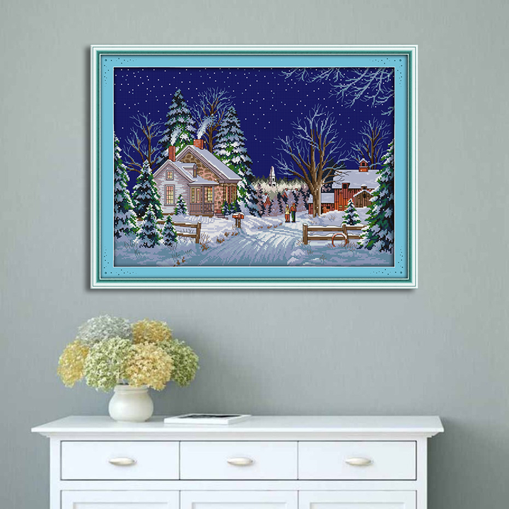 Winter Cross Stitch Kits F758