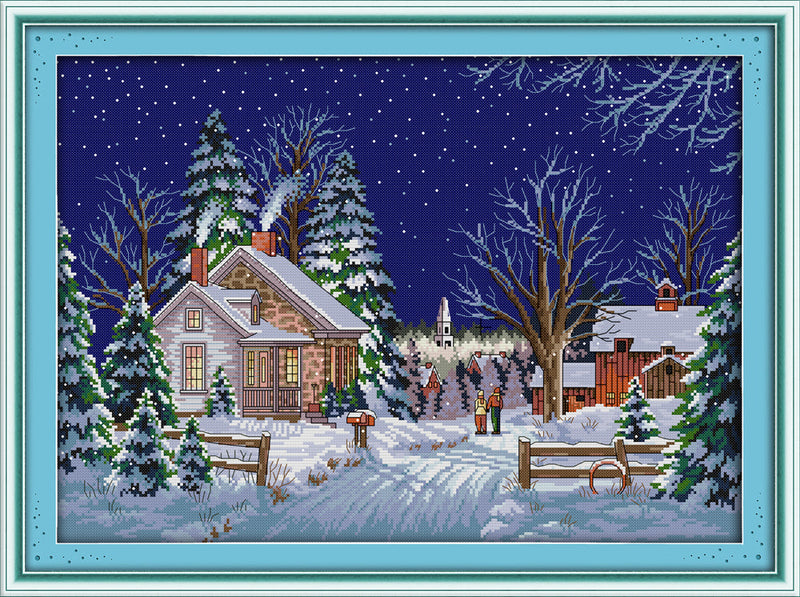 Winter Cross Stitch Kits F758