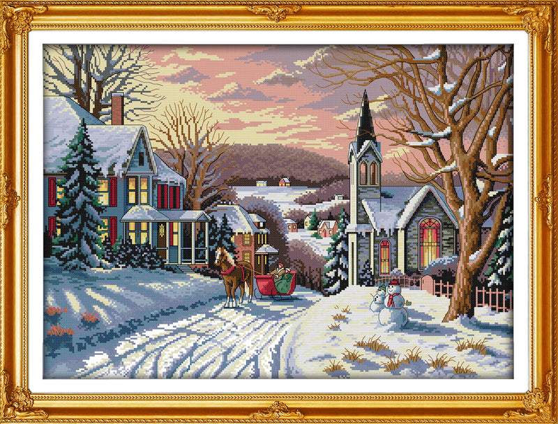 Winter Cross Stitch Kits F763