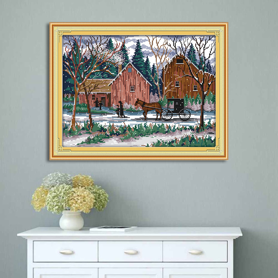 Winter Cross Stitch Kits F764