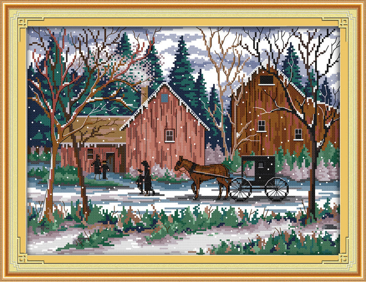 Winter Cross Stitch Kits F764