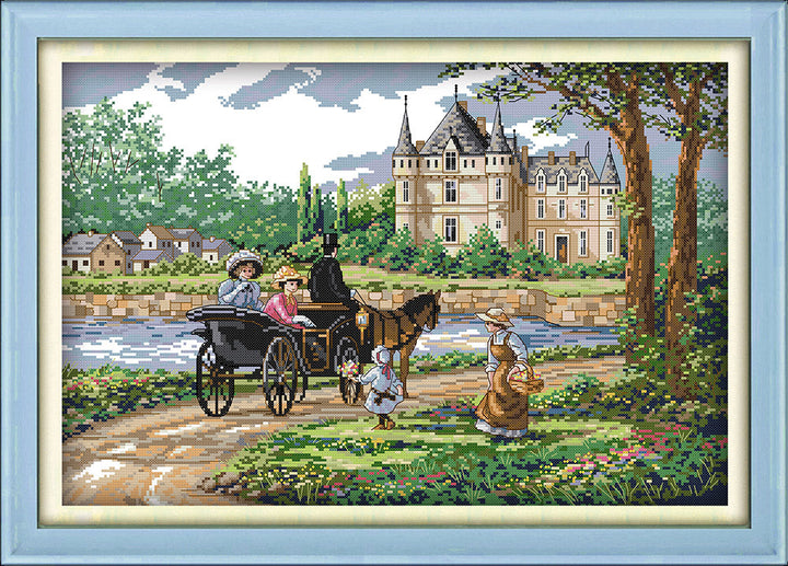 Town Cross Stitch Kits F777