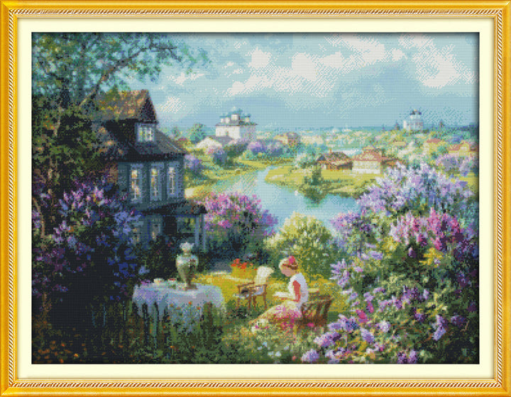 Garden Cross Stitch Kits F808