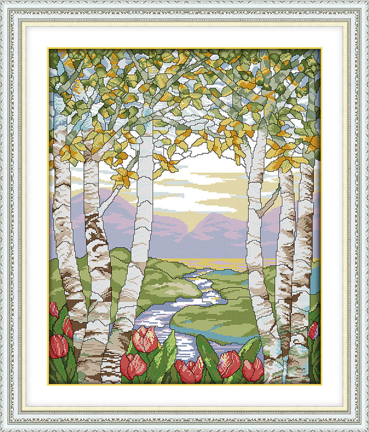 Tree Cross Stitch Kits F812