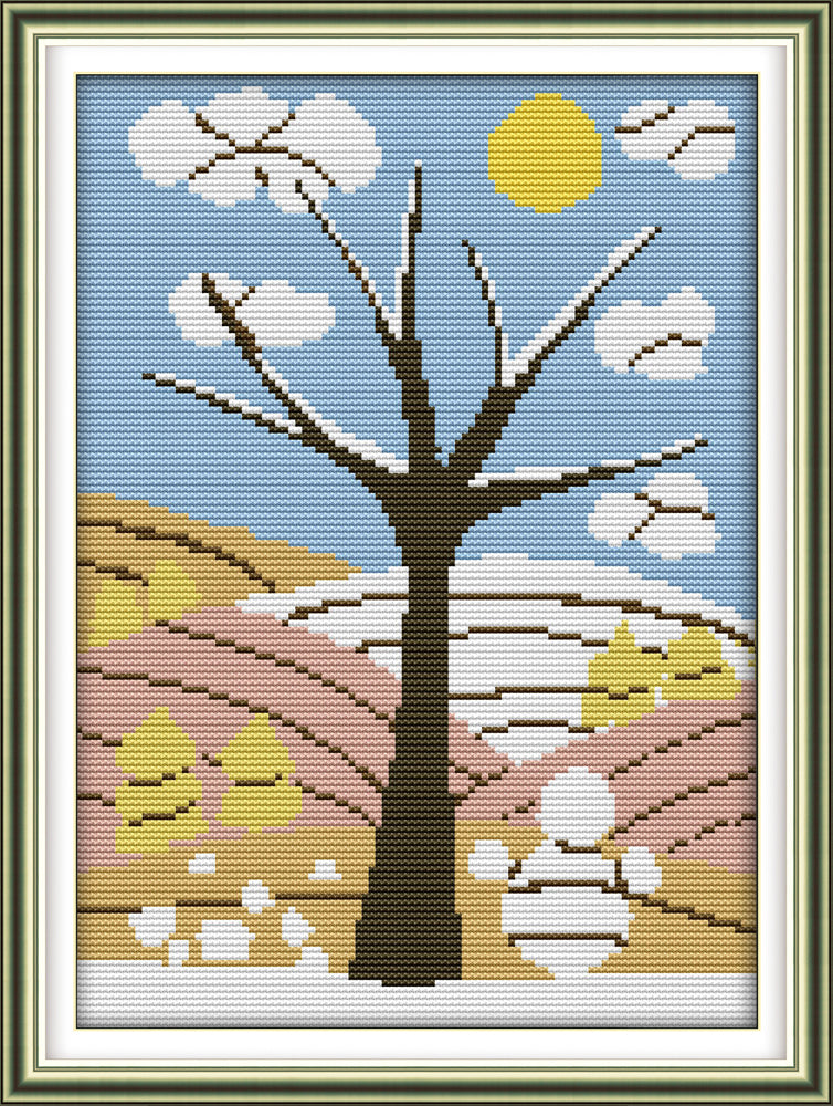 Tree Cross Stitch Kits F834