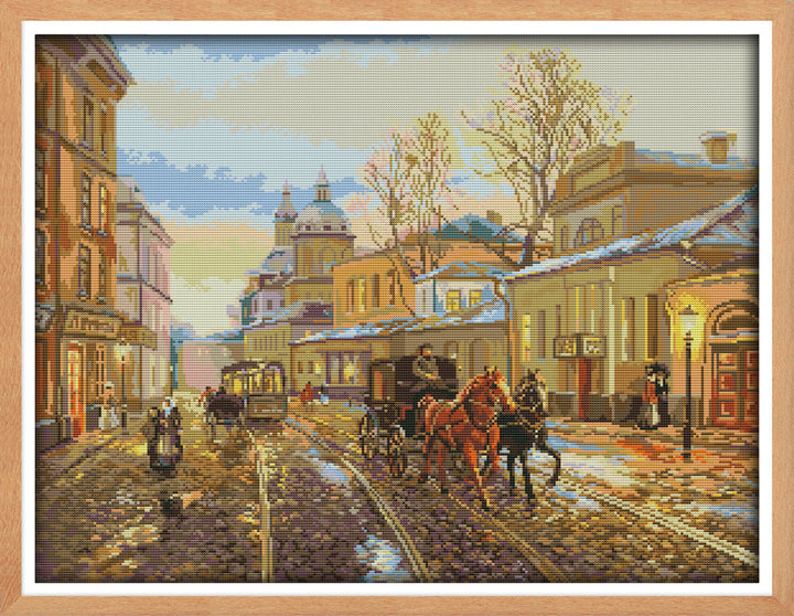 Town Cross Stitch Kits F964